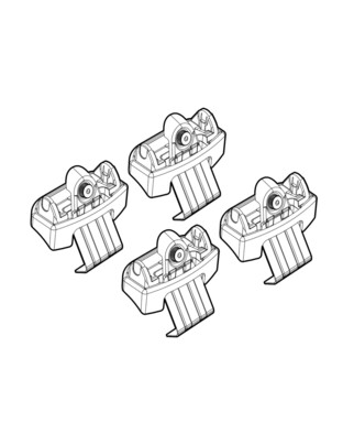 ΑΚΡΑ ΓΙΑ ΜΠΑΡΕΣ NORDRIVE ΓΙΑ HONDA ZR-V 08/2023+ - 4 Τεμ.