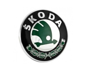 Σήμα πλαστικό 90mm - Skoda