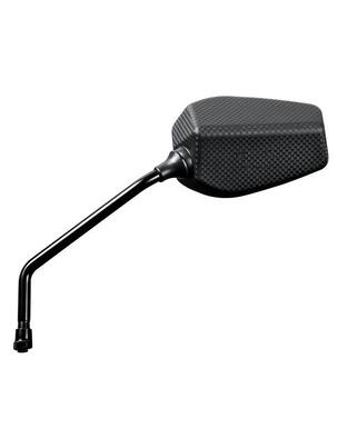 ΚΑΘΡΕΠΤΕΣ ΜΟΤΟ FENDER M10x1,25 ΜΑΥΡΟΙ/CARBON 2 ΤΕΜ.