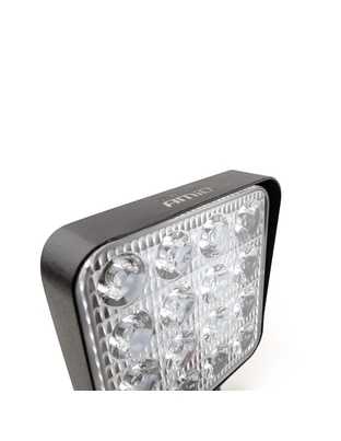 Amio - ΠΡΟΒΟΛΕΑΣ ΕΡΓΑΣΙΑΣ WORKING LAMP FLOOD 16LED 3030 9-36V 3840lm 6000K 110x110mm AWL10 – 1 ΤΕΜ. (02424/AM)