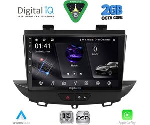 DIGITAL IQ RSF 4490_CPA (9inc) MULTIMEDIA TABLET for OPEL CROSSLAND – GRANDLAND mod. 2017-2025