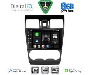 DIGITAL IQ BXF 18663B_CPAA (9inc) MULTIMEDIA TABLET for SUBARU FORESTER - IMPREZA - XV mod. 2013-2019