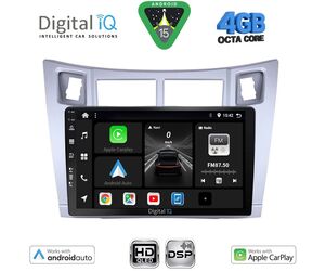 DIGITAL IQ BXF 16736SL_CPAA (9inc) MULTIMEDIA TABLET for TOYOTA YARIS mod. 2006-2011 (SILVER)