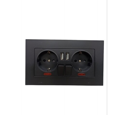 ΔΙΠΛΟΣ ΕΣΩΤΕΡΙΚΟΣ ΔΙΑΚΟΠΤΗΣ ΜΕ ΘΥΡΕΣ USB EL-1010