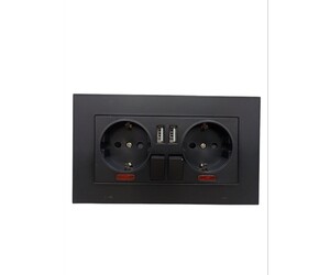 ΔΙΠΛΟΣ ΕΣΩΤΕΡΙΚΟΣ ΔΙΑΚΟΠΤΗΣ ΜΕ ΘΥΡΕΣ USB EL-1010