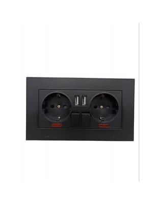 ΔΙΠΛΟΣ ΕΣΩΤΕΡΙΚΟΣ ΔΙΑΚΟΠΤΗΣ ΜΕ ΘΥΡΕΣ USB EL-1010