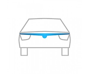 ΑΝΕΜΟΘΡΑΥΣΤΗΣ ΚΑΠΩ ΑΥΤΟΚΙΝΗΤΟΥ ΓΙΑ TOYOTA LAND CRUISER J120 5D 2003-2009 ΑΠΟ ΕΥΚΑΜΠΤΟ ΦΙΜΕ ΠΛΑΣΤΙΚΟ HEKO - 1 ΤΕΜ.