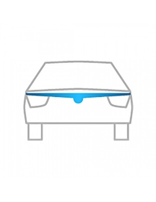 ΑΝΕΜΟΘΡΑΥΣΤΗΣ ΚΑΠΩ ΑΥΤΟΚΙΝΗΤΟΥ ΓΙΑ TOYOTA LAND CRUISER J120 5D 2003-2009 ΑΠΟ ΕΥΚΑΜΠΤΟ ΦΙΜΕ ΠΛΑΣΤΙΚΟ HEKO - 1 ΤΕΜ.