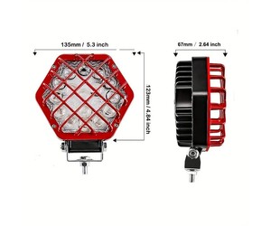 ΠΡΟΒΟΛΕΑΣ ΕΡΓΑΣΙΑΣ LED 27W ΜΕ ΔΙΧΤΥ ΠΡΟΣΤΑΣΙΑΣ KX-03217