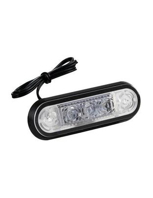 ΦΩΣ ΟΓΚΟΥ ΦΟΡΤΗΓΟΥ 24V 3LED 80x22mm ΜΠΛΕ 1ΤΕΜ
