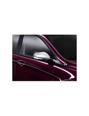 ΚΑΠΑΚΙΑ ΚΑΘΡΕΠΤΩΝ ΓΙΑ HYUNDAI ACCENT BLUE / SOLARIS 4D 2012+ / ELANTRA / I30 / VELOSTER ΧΡΩΜΙΟΥ 2 ΤΕΜ. ΜΕΤΑΛΛΙΚΑ ΜΕ ΦΛΑΣ