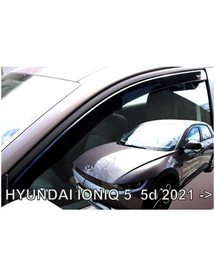 ΑΝΕΜΟΘΡΑΥΣΤΕΣ ΓΙΑ HYUNDAI IONIQ 5D 2020+ ? ΖΕΥΓΑΡΙ ΑΠΟ ΕΥΚΑΜΠΤΟ ΦΙΜΕ ΠΛΑΣΤΙΚΟ HEKO - 2 ΤΕΜ.