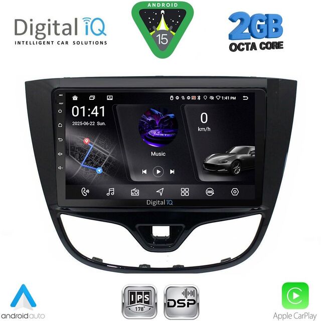 DIGITAL IQ RSF 4489_CPA (10inc) MULTIMEDIA TABLET for OPEL KARL mod. 2014-2019