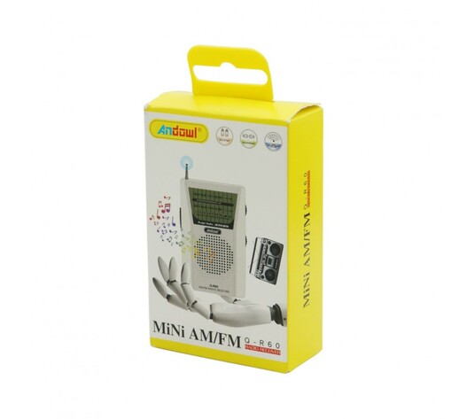 MINI ΡΑΔΙΟΦΩΝΟ ANDOWL AN-Q-R60