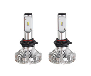Amio - Λαμπτήρες SX SERIES τύπου HB3 τάση λειτουργίας 6/12V απόδοσης 40W 6000K 3200lm με ενσωματωμένη ψύκτρα για Επιβατικά Αυτοκίνητα και Μοτοσυκλέτες - 2 τεμ. (01067/AM)