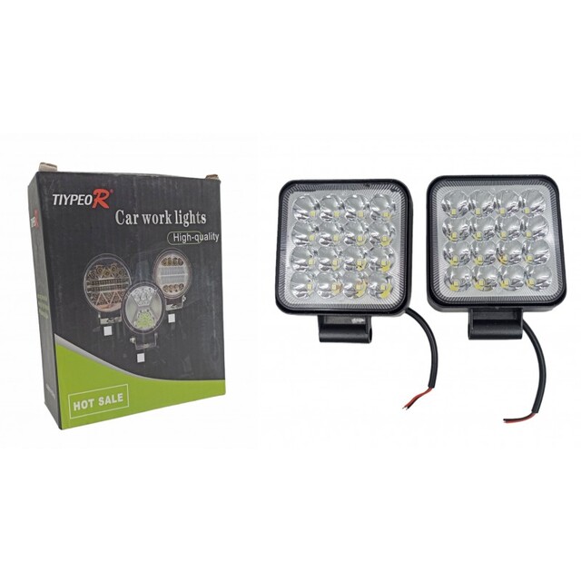 LED ΠΡΟΒΟΛΑΚΙΑ ΑΥΤΟΚΙΝΗΤΟΥ ΣΕΤ 2 ΤΜΧ/48W RLG-00375