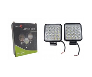 LED ΠΡΟΒΟΛΑΚΙΑ ΑΥΤΟΚΙΝΗΤΟΥ ΣΕΤ 2 ΤΜΧ/48W RLG-00375