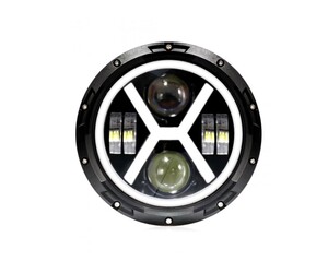 LED ΠΡΟΒΟΛΕΑΣ UNIVERSAL 7" 12-80V SY-GZD0022A