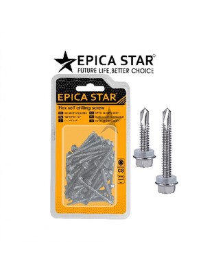 EPICA STAR ΕΞΑΓΩΝΕΣ ΒΙΔΕΣ Μ5.5x75mm 30ΤΜΧ EP-30795