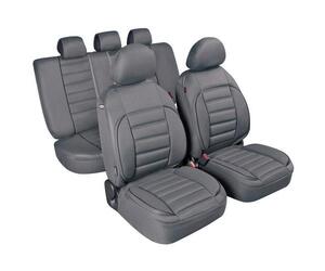 Καλύμματα Καθισμάτων DE-LUXE SPORT EDITION Υφασμα JACQUARD Σετ 4τεμ. Γκρι