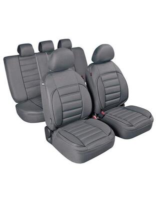 Καλύμματα Καθισμάτων DE-LUXE SPORT EDITION Υφασμα JACQUARD Σετ 4τεμ. Γκρι