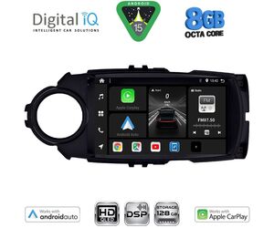DIGITAL IQ BXF 7737FL_CPAA (9inc) MULTIMEDIA TABLET for TOYOTA YARIS mod. 2015-2020