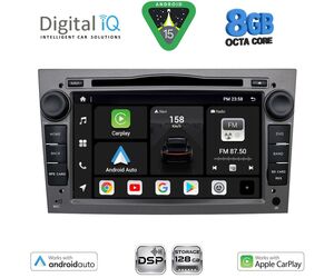 DIGITAL IQ BXF 719GR_CPAA (7" DVD) MULTIMEDIA SYSTEM for OPEL ALL mod. 2004-2012 (GREY)