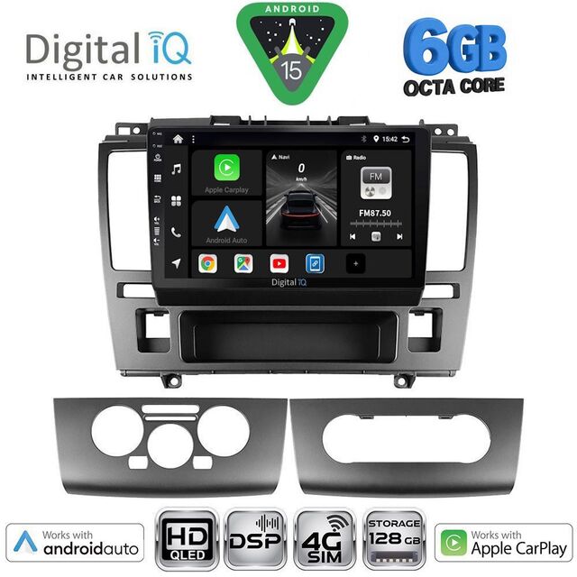 DIGITAL IQ BXF 17465A_CPAA (9inc) MULTIMEDIA TABLET for NISSAN TIDA mod. 2004-2013