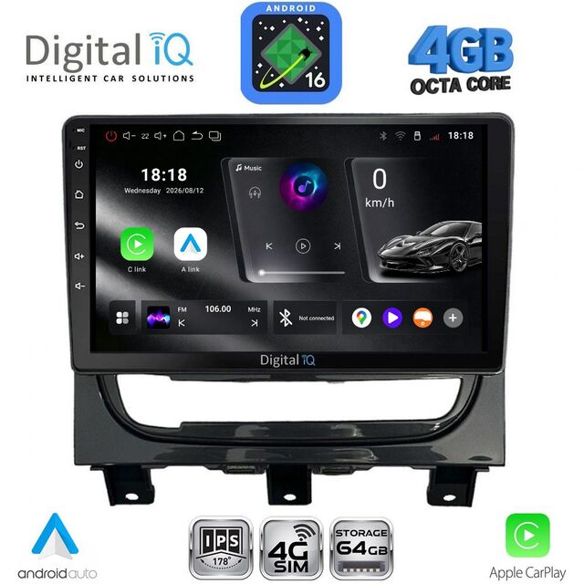 DIGITAL IQ RTG 6146_CPA (9inc) MULTIMEDIA TABLET for FIAT STRADA mod. 2012-2020