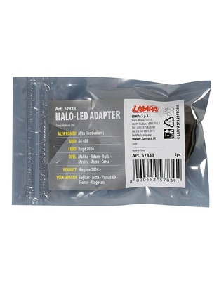 ΑΝΤΑΠΤΟΡΑΣ ΓΙΑ HALO LED ΓΙΑ ALFA ROMEO/ AUDI/FORD/OPEL/RENAULT/ VW 1ΤΕΜ.