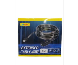 ΕΠΕΚΤΑΣΗ ΚΑΛΩΔΙΟΥ USB 2.0 5m ANDOWL Q-T05A