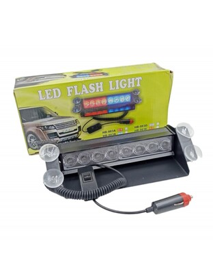 LED ΦΑΡΟΣ ΠΑΡΜΠΡΙΖ ΚΟΚΚΙΝΟ/ΑΣΠΡΟ HB-803AD