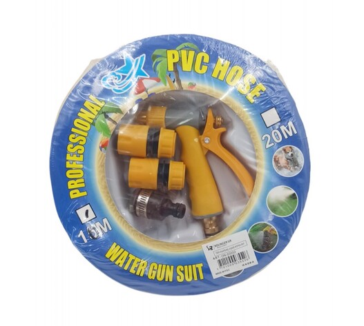 ΛΑΣΤΙΧΟ ΚΗΠΟΥ 10m PVC ΜΕ ΠΙΣΤΟΛΙ ON-03552