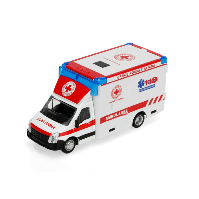 ΜΙΝΙΑΤΟΥΡΑ ΑΣΘΕΝΟΦΟΡΟ 1:43 BURAGO LAMPA 1ΤΕΜ.