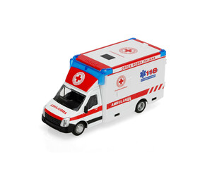 ΜΙΝΙΑΤΟΥΡΑ ΑΣΘΕΝΟΦΟΡΟ 1:43 BURAGO LAMPA 1ΤΕΜ.