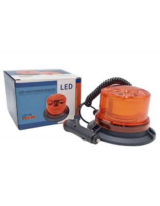 LED ΜΑΓΝΗΤΙΚΟΣ ΦΑΡΟΣ ΠΟΡΤΟΚΑΛΙ 12/24V JN-03162