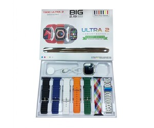 SMARTWATCH T800 ULTRA 2 2.19 ΜΕ 7 ΛΟΥΡΑΚΙΑ HL-04742