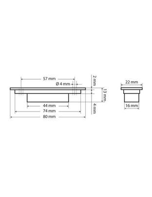 ΦΩΣ ΟΓΚΟΥ ΦΟΡΤΗΓΟΥ 24V 3LED 80x22mm ΜΠΛΕ 1ΤΕΜ