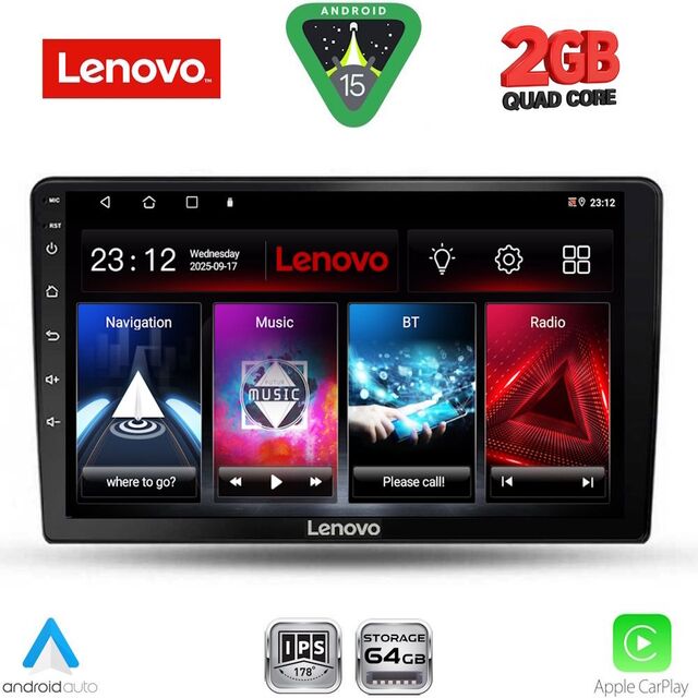 LENOVO LVD 2324_CPA (CLIMA+A/C) (9inc) MULTIMEDIA TABLET for KIA SPORTAGE mod. 2004-2010