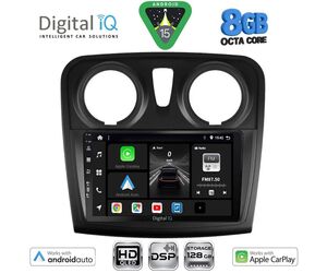 DIGITAL IQ BXF 18108_CPAA (9inc) MULTIMEDIA TABLET for DACIA LOGAN – SANDERO mod. 2012-2019