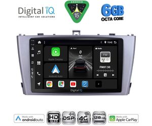 DIGITAL IQ BXF 17705SL_CPAA (9inc) MULTIMEDIA TABLET for TOYOTA AVENSIS (T27) mod. 2009-2015 (SILVER)
