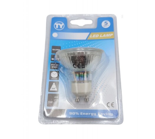 LED ΣΠΟΤΑΚΙ GU10/5W/450LM/6500K RH-5W-W