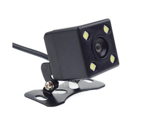 Amio - Universal Κάμερα Οπισθοπορείας HD-315 με 4 LED και Μεταλλική Βάση Στήριξης τάση λειτουργίας 12V για Επιβατικά Αυτοκίνητα - 1 τεμ. (01015/AM)