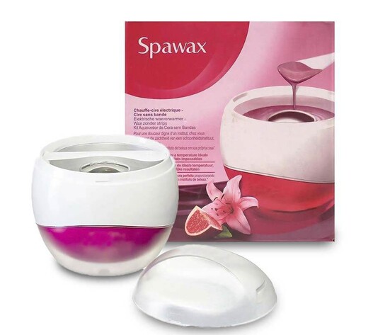 SPAWAX ΗΛΕΚΤΡΙΚΗ ΚΕΡΙΕΡΑ ΓΙΑ ΖΕΣΤΟ ΚΕΡΙ ΜΕ ΣΠΑΤΟΥΛΑ ΡΟΖ 150ml TY-0070
