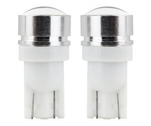 Amio – Λαμπάκια LED T10 W5W 12V 1.5W 5600K 1xHP Καρφωτά για Ισχυρό Λευκό Φωτισμό σε Καθημερινή Χρήση – Σετ 2 Τεμ. (01624/AM)