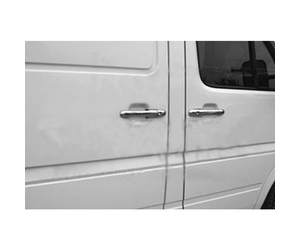 ΧΕΡΟΥΛΙΑ ΠΟΡΤΑΣ ΓΙΑ MERCEDES SPRINTER W901 2000-2006  ΧΡΩΜΙΟ ΜΕΤΑΛΛΙΚΑ 4ΤΕΜ.