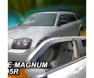 ΑΝΕΜΟΘΡΑΥΣΤΕΣ ΓΙΑ DODGE MAGNUM 5D 2005-2008 ΖΕΥΓΑΡΙ ΑΠΟ ΕΥΚΑΜΠΤΟ ΦΙΜΕ ΠΛΑΣΤΙΚΟ HEKO - 2 ΤΕΜ.