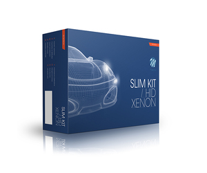 H4-3 HIGH-LOW 12V 6.000K BASIC SLIM BALLAST KIT XENON