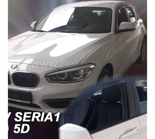 ΑΝΕΜΟΘΡΑΥΣΤΕΣ ΓΙΑ BMW ΣΕΙΡΑ 1 F20 5D 2011-2019 ΣΕΤ ΑΥΤΟΚΙΝΗΤΟΥ ΑΠΟ ΕΥΚΑΜΠΤΟ ΦΙΜΕ ΠΛΑΣΤΙΚΟ HEKO - 4 ΤΕΜ.