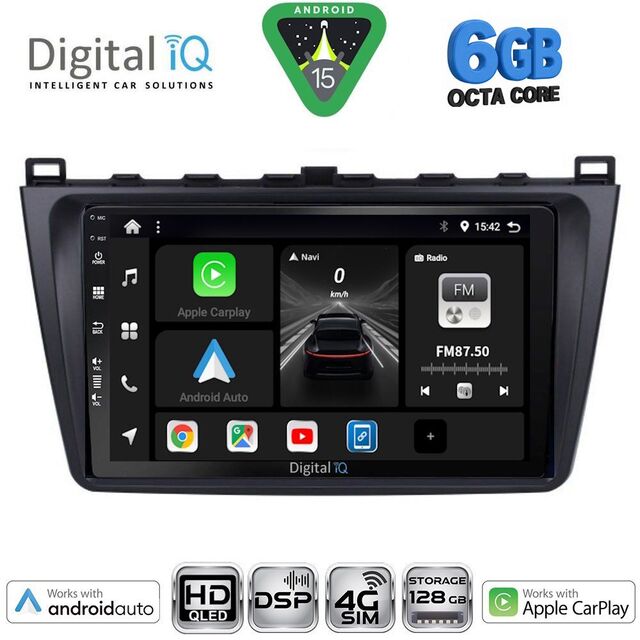 DIGITAL IQ BXF 17377_CPAA (9inc) MULTIMEDIA TABLET for MAZDA 6 mod. 2008-2012